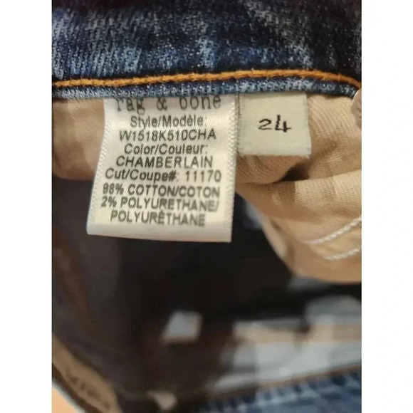 Rag and Bone Dash Skinny Jeans Size 24. - Picture 9 of 10
